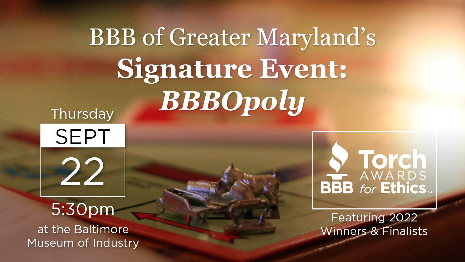 BBB of Greater Maryland’s Signature Event featuring the Torch Awards for Ethics